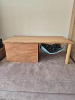 Knaagdier lounge hok met hangmat, Minder dan 60 cm, Minder dan 75 cm, Ophalen of Verzenden, Zo goed als nieuw