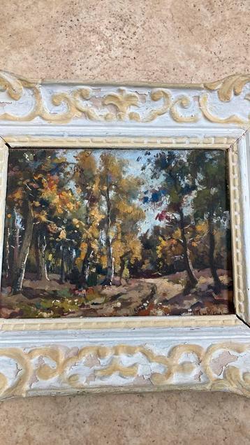 Herfst Bosgezicht Jan van Vuuren (1871-1941) beschikbaar voor biedingen