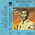 Cassettebandje Nat King Cole – Live In Person "At The Sands", Ophalen of Verzenden, Zo goed als nieuw, 1 bandje, Origineel
