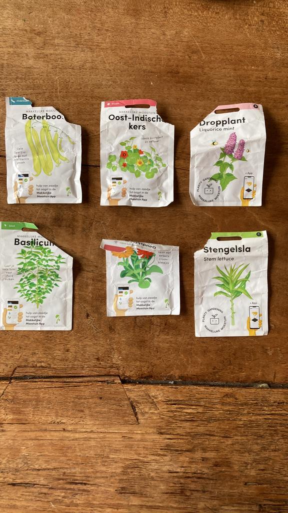 Zaden van de Makkelijke Moestuin - gratis, Tuin en Terras, Bloembollen en Zaden, Zaad, Gehele jaar, Volle zon, Ophalen of Verzenden