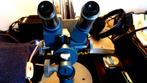 Hensoldt Wetzlar Microscoop Anno 1950 met 6 lenzen en verlic, Ophalen, Zo goed als nieuw, 400x tot 1000x, Biologische microscoop