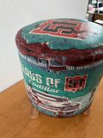 Poef, Hout, Minder dan 50 cm, Rond, Minder dan 50 cm