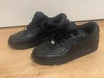Nike Air max 90 - Zwart Leer - Maat 41, Ophalen of Verzenden, Zo goed als nieuw, Zwart