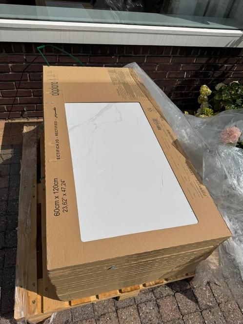 Alaplana Pune Blanco Mat 60x120 (prod.fout) 21 doz, Doe-het-zelf en Verbouw, Tegels, Nieuw, Overige typen, Keramiek, 60 cm of meer