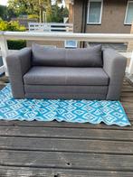 Slaapbank IKEA grijs 2 persoons, Huis en Inrichting, Slaapkamer | Slaapbanken, Ophalen, Gebruikt, Tweepersoons, 140 cm