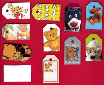 2419) beren labeltjes beschikbaar voor biedingen