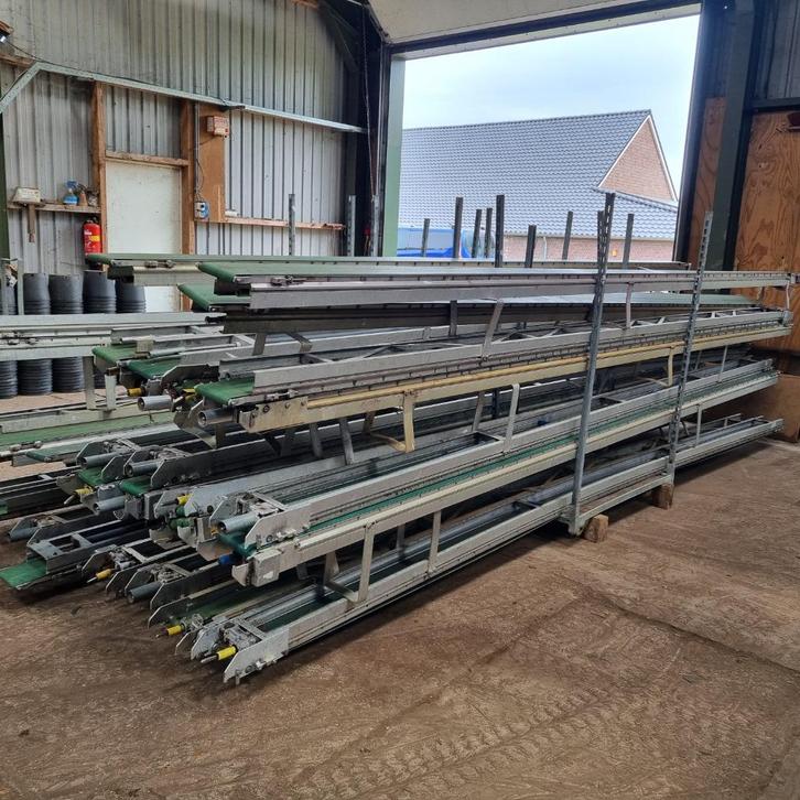 transportbandjes  plantenbandjes potplanten transportbanden, Zakelijke goederen, Agrarisch | Werktuigen, Bollenteelt, Boomteelt