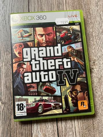 Grand theft auto 4 gta IV Xbox 360 beschikbaar voor biedingen