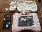M-Line Athletic Pillow incl. Kussenslopen, Eenpersoons, Verzenden, Wit, Zo goed als nieuw