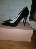 Designer MiuMiu hakken 12 cm mt 37,5, Kleding | Dames, Schoenen, Ophalen of Verzenden, Zo goed als nieuw, Zwart