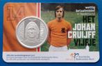 5 Euro 2017 Johan Cruijff Unc Coincard, Postzegels en Munten, Munten | Nederland, Verzenden, Euro's, Setje