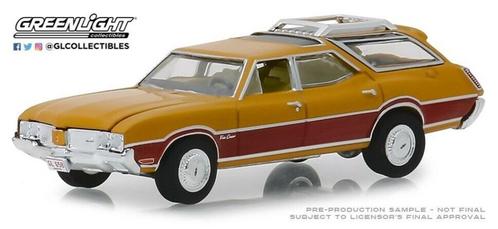 1970 Oldsmobile Vista Cruiser van Greenlight 1/64, Hobby en Vrije tijd, Modelauto's | Overige schalen, Nieuw, Auto, Ophalen of Verzenden