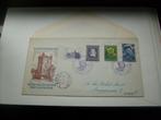 No7164 E5 stempels de rijn in de rai 21mei -15 juni 1952 Ams, Postzegels en Munten, Postzegels | Eerstedagenveloppen, Nederland