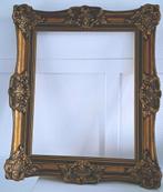 Gouden sierlijke fotolijst: 53x63 cm, Ophalen of Verzenden, Rechthoekig, 50 tot 100 cm