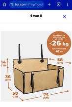 Hondenmand/ autostoel voor achterbank, Dieren en Toebehoren, Hondenhokken, Ophalen of Verzenden