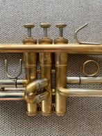 Hub van Laar B7 - Raw Brass, Muziek en Instrumenten, Blaasinstrumenten | Trompetten, Ophalen of Verzenden, Gebruikt, Bes-trompet