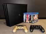 PlayStation 4 Pro, Spelcomputers en Games, Ophalen of Verzenden, Zo goed als nieuw, Met 2 controllers, Pro