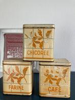 Brocante voorraadblikken uit Frankrijk, Ophalen of Verzenden, Gebruikt, Overige