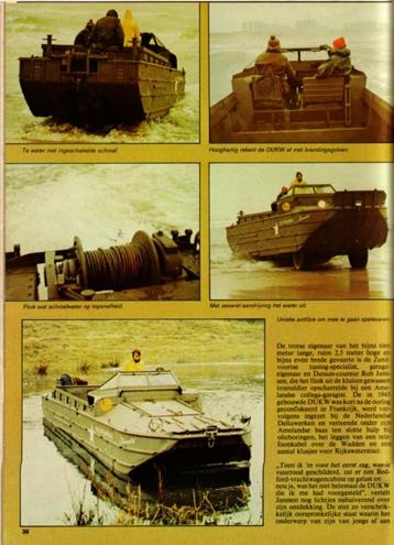 Autovisie test DUKW Amfibie beschikbaar voor biedingen