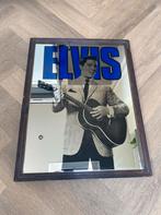 Grote vintage spiegel Elvis Presley 50x66 cm, Ophalen, Gebruikt