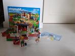 Zgan playmobil citylife 5531 verzorgingspost met stal, Ophalen of Verzenden, Zo goed als nieuw, Complete set