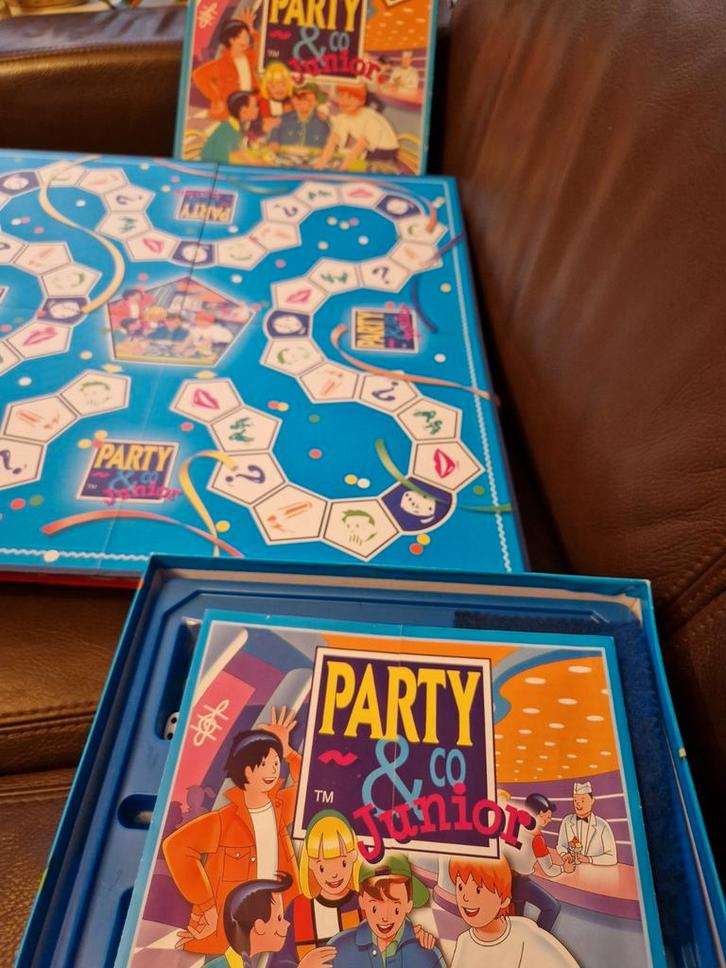 Party & Co Junior - Compleet en in zeer goede staat!, Hobby en Vrije tijd, Gezelschapsspellen | Bordspellen, Zo goed als nieuw