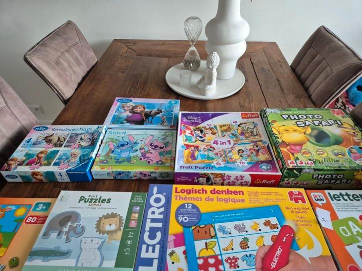 Te koop diverse spellen en puzzels, Hobby en Vrije tijd, Knutselen, Zo goed als nieuw, Ophalen of Verzenden