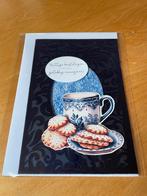 Fluweelkaart kerst 3, Ophalen of Verzenden, Nieuw, Kerst