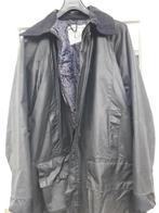 Vintage Wax coat waxjas XL Navy Wisewear UK, Ophalen of Verzenden, Zo goed als nieuw, Regenjas, Heren