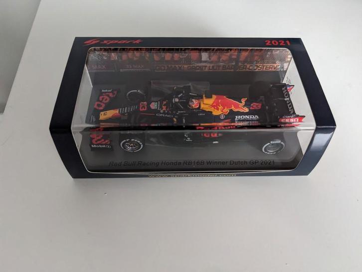 Spark RB16B Verstappen Zandvoort 2021 1:43 Nieuw!, Hobby en Vrije tijd, Modelauto's | 1:43, Nieuw, Auto, Overige merken, Ophalen of Verzenden