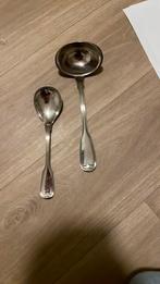 Soeplepel en serveerlepel Robbe & Berking 150, Ophalen of Verzenden, Zo goed als nieuw, Zilver