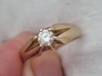 Gouden ring, Sieraden, Tassen en Uiterlijk, Ringen, Ophalen, 20 of groter, Heer, Zo goed als nieuw