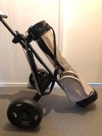 Golftrolley met golftas - TurfMaster Fairway, Ophalen, Zo goed als nieuw, Golfkar, Overige merken