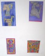 Hubert bekman Vogels en dieren potlood tekening (NHS), Ophalen of Verzenden