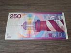 Bijna UNC biljet 250 gulden Vuurtoren, 1985, Postzegels en Munten, Bankbiljetten | Nederland, Ophalen of Verzenden, 250 gulden