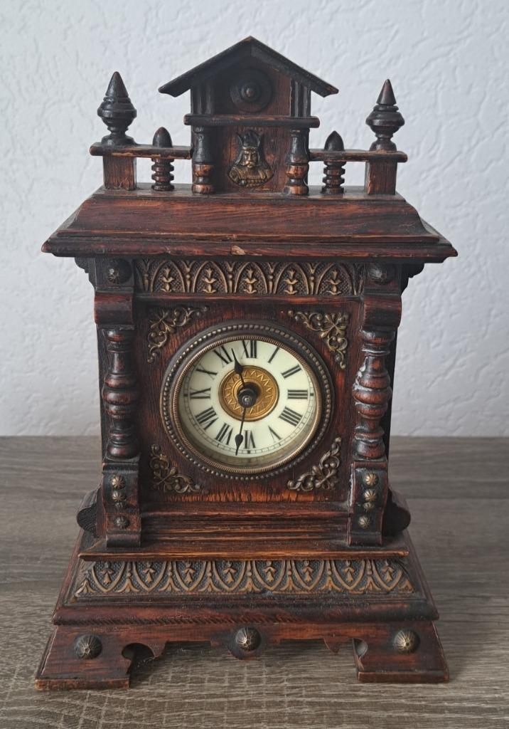 Antieke mantelklok / tafelklok, Antiek en Kunst, Antiek | Klokken, Ophalen