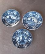 Vintage Delftsblauwe wandborden, Ophalen of Verzenden