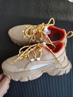 Weekend Max Mara Sneakers Beige/Oranje - Maat 39, Beige, Nieuw, Ophalen of Verzenden, Sneakers of Gympen
