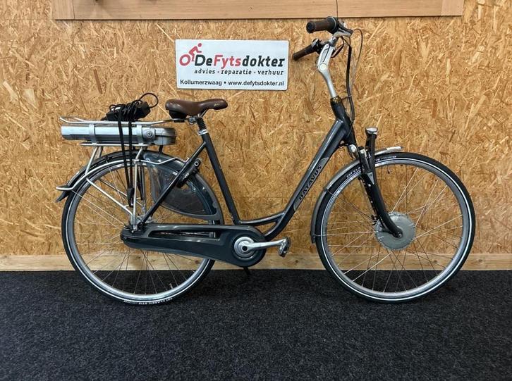 Batavus Monaco E-go Dames Donkergrijs 53cm 2018, Fietsen en Brommers, Elektrische fietsen, Gebruikt, Batavus, 51 tot 55 cm