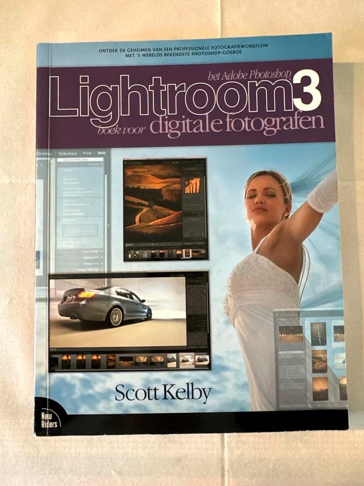 Adobe Lightroom 3 Boek - Scott Kelby, Boeken, Informatica en Computer, Gelezen, Ophalen of Verzenden