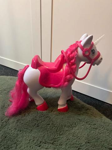 Paard Unicorn met Licht & Geluid - 36 cm beschikbaar voor biedingen