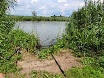 Karperset - hengels - landingsnet - onthaakmat & toebehoren beschikbaar voor biedingen