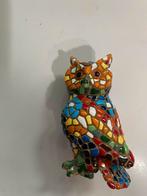 Barcino Mozaïek Uil - Decoratief Kunstobject, Ophalen of Verzenden, Zo goed als nieuw, Dier