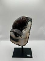 Unieke Agaat op Standaard, Ophalen of Verzenden, Mineraal