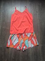 Zomerse set: Top en shorts met print, Onbekend, Ophalen of Verzenden, Zo goed als nieuw