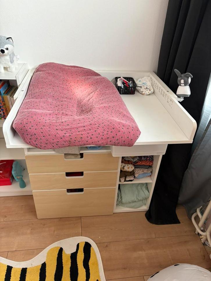 Ikea smastas commode verschoonplek kast, Kinderen en Baby's, Kinderkamer | Commodes en Kasten, Zo goed als nieuw, Ophalen