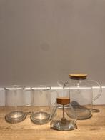 Thee set, Verzamelen, Glas en Borrelglaasjes, Ophalen of Verzenden, Zo goed als nieuw, Overige typen