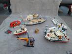 Playmobil Set: Veerpont, Onderzeeër, Vissersboot, Kinderen en Baby's, Speelgoed | Playmobil, Ophalen of Verzenden, Gebruikt, Complete set