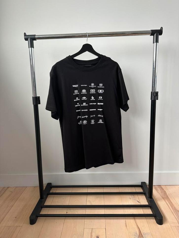 Balenciaga T-shirt Zwart, Kleding | Heren, T-shirts, Nieuw, Overige maten, Zwart, Ophalen of Verzenden