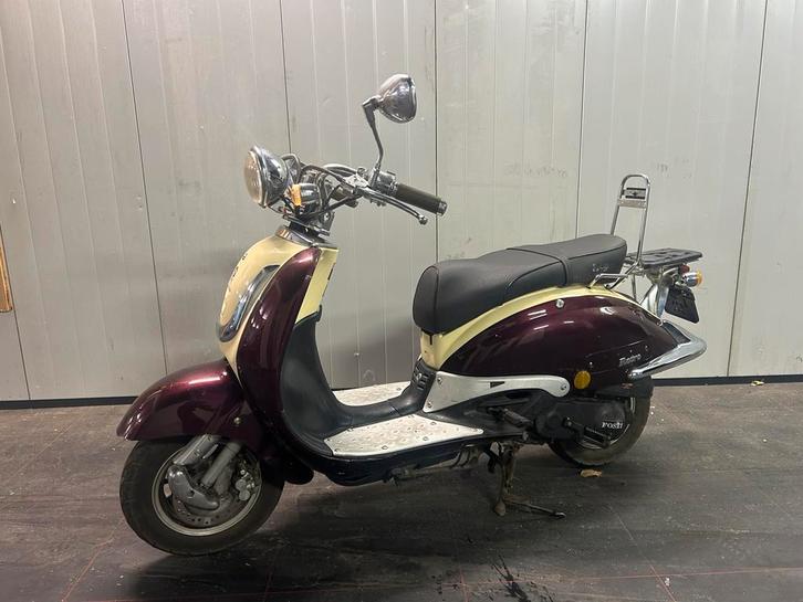 AGM Fosti, Fietsen en Brommers, Scooters | Overige merken, Gebruikt, Maximaal 25 km/u, Benzine, Ophalen